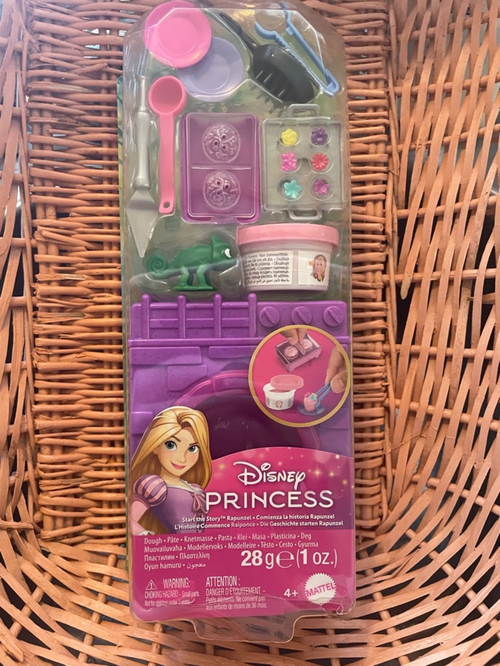 Disney Princess Rapunzel Play Dough Baking Set - Purple, Pink, Green